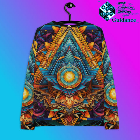 Transcendent Reverie Sweatshirt – Cosmic Festival Streetwear by XGuidance XS 2