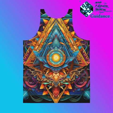 Transcendent Reverie Tank Top – Dreamlike Festival Streetwear by XGuidance XS 2