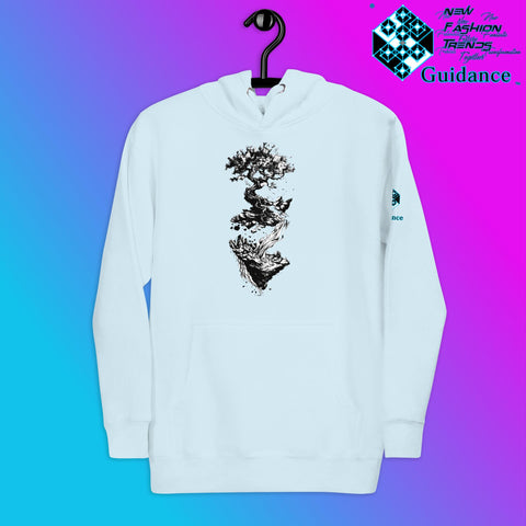 Tree of Eternity Hoodie – Roots, Growth and Balance by XGuidance Carbon Grey 6