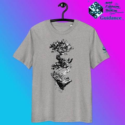 Tree of Eternity Tee - Earth Wisdom by XGuidance Heather Grey 5