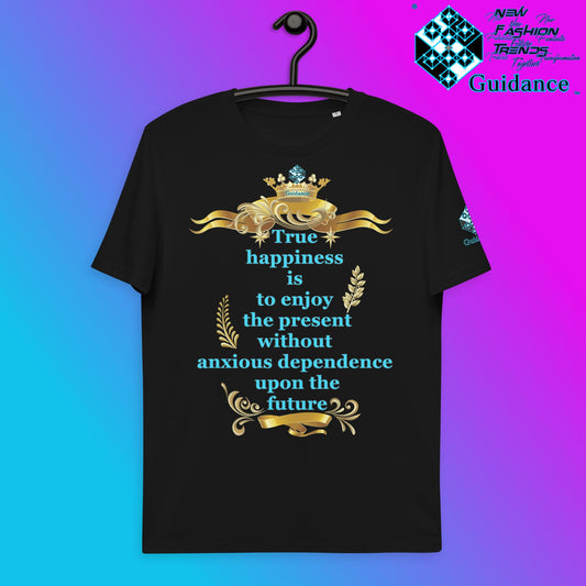 True Happiness T-Shirt T-Shirts by XGuidance Black 1