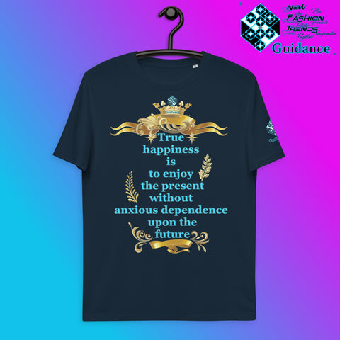 True Happiness T-Shirt T-Shirts by XGuidance French Navy 3