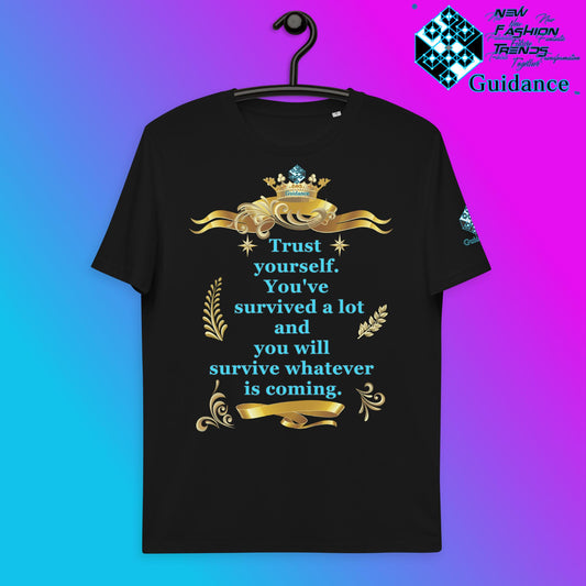 Trust Yourself T-Shirt T-Shirts by XGuidance Black 2
