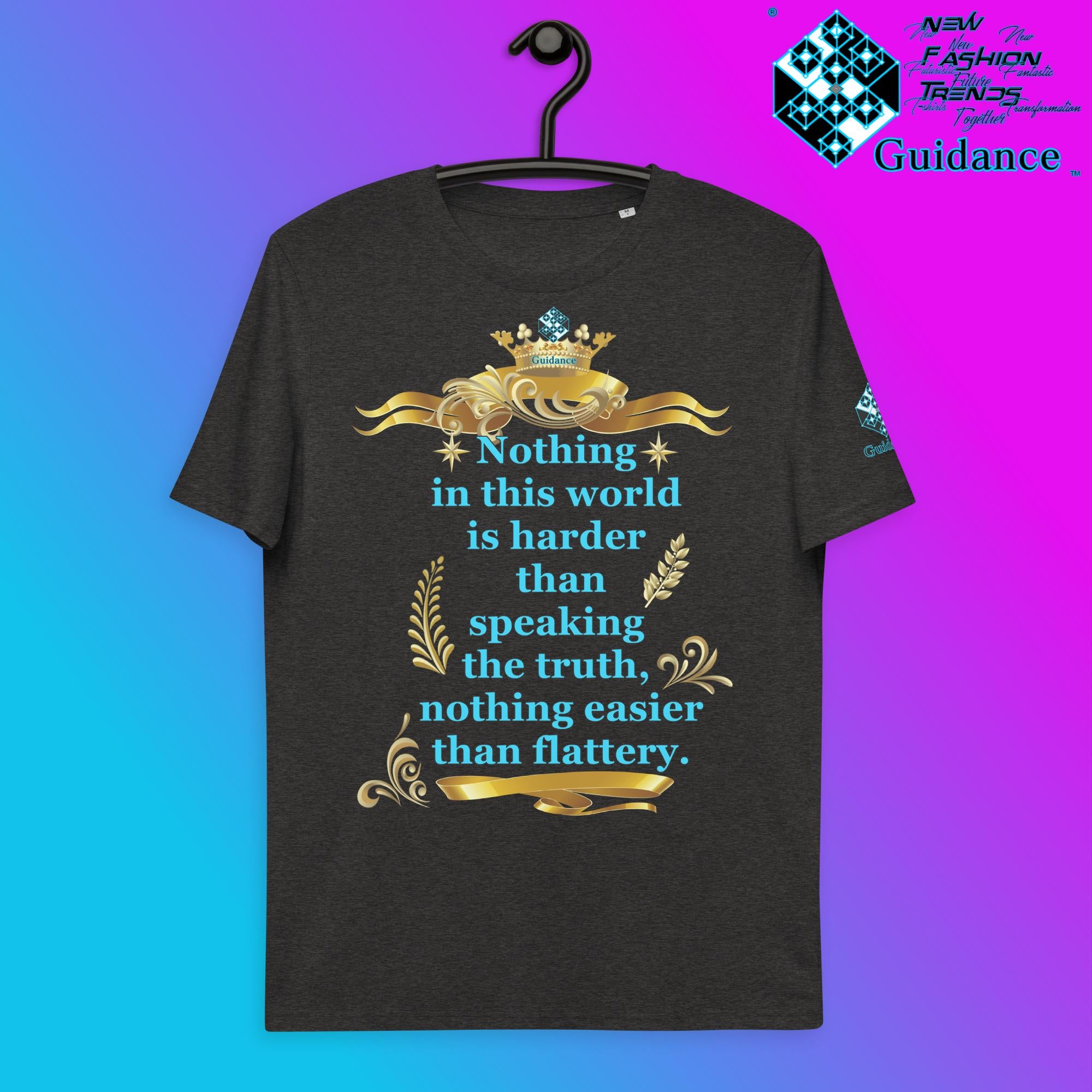 Truth Speaking T-Shirt T-Shirts by XGuidance Dark Heather Grey 11