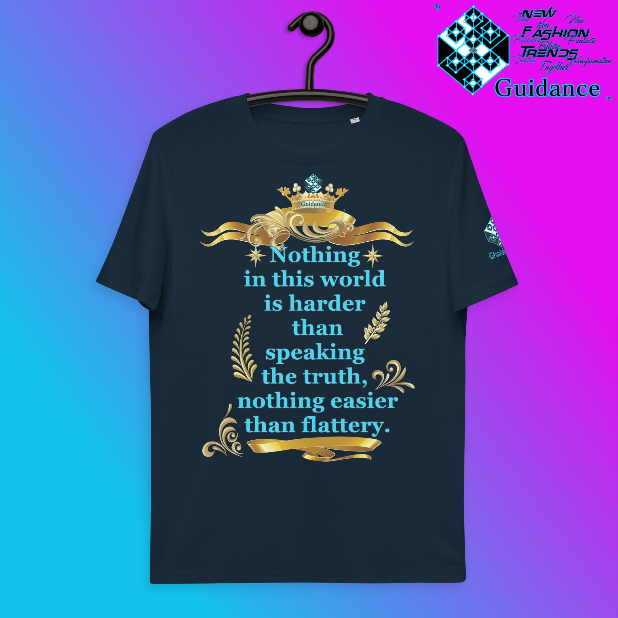 Truth Speaking T-Shirt T-Shirts by XGuidance French Navy 3