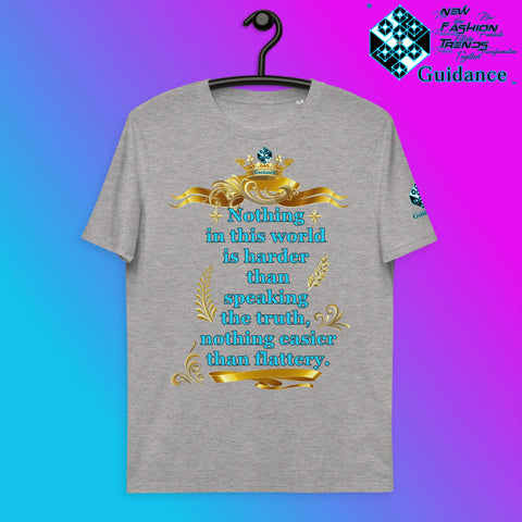 Truth Speaking T-Shirt T-Shirts by XGuidance Heather Grey 4