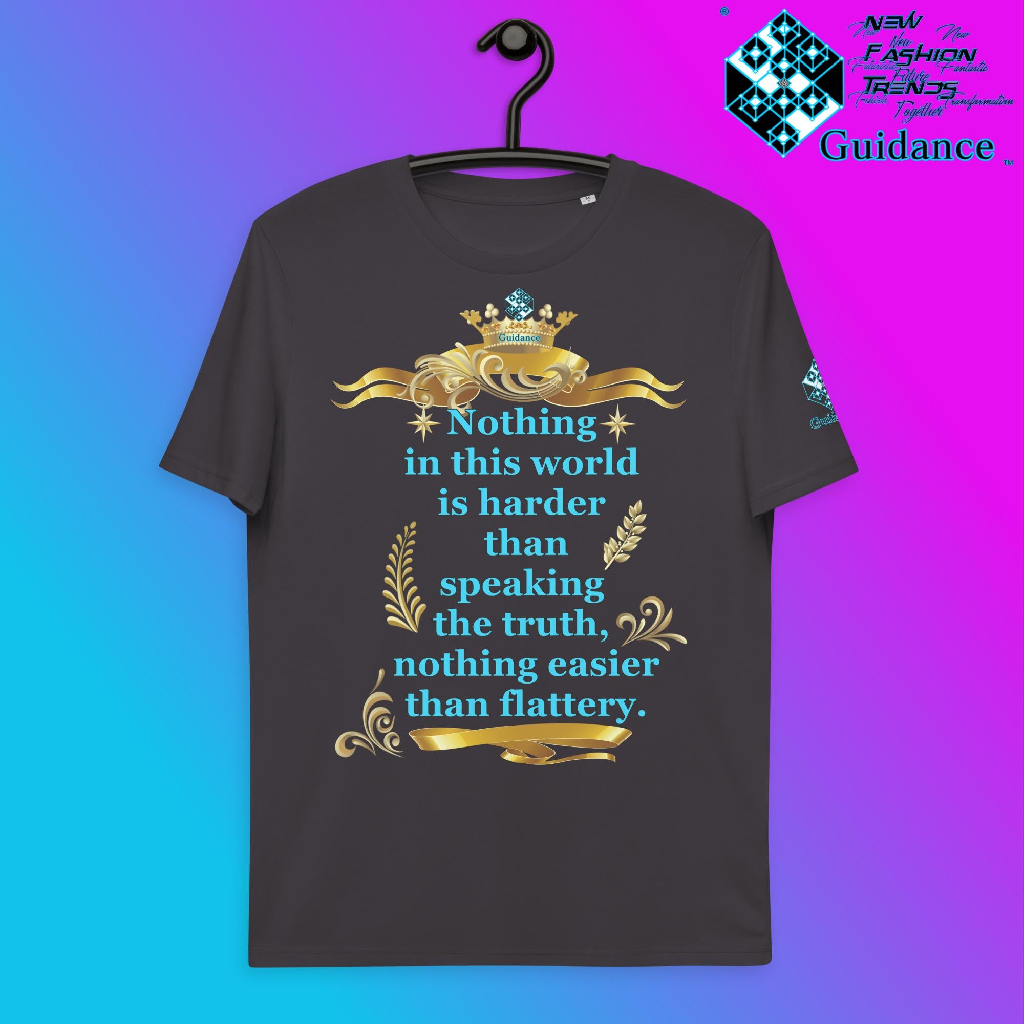 Truth Speaking T-Shirt T-Shirts by XGuidance Anthracite 6