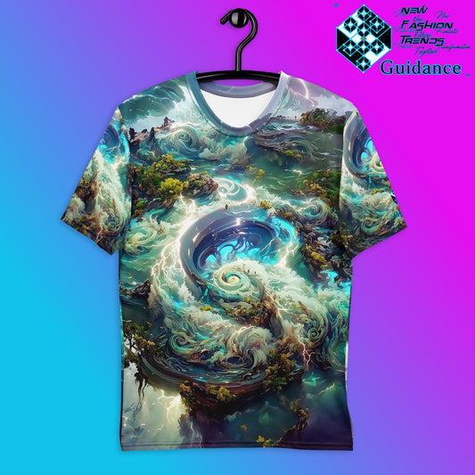 Tsunami Ocean T-Shirt T-Shirts by XGuidance XS 1
