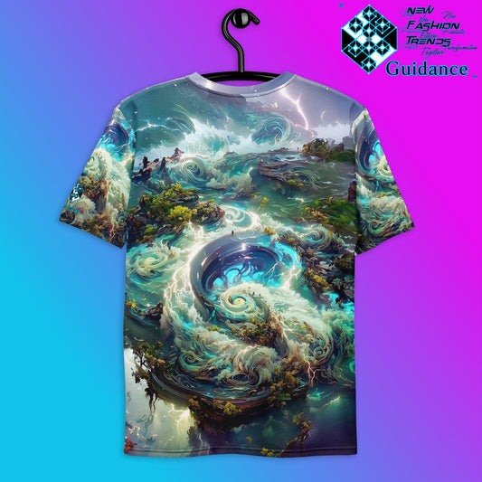 Tsunami Ocean T-Shirt T-Shirts by XGuidance XS 2