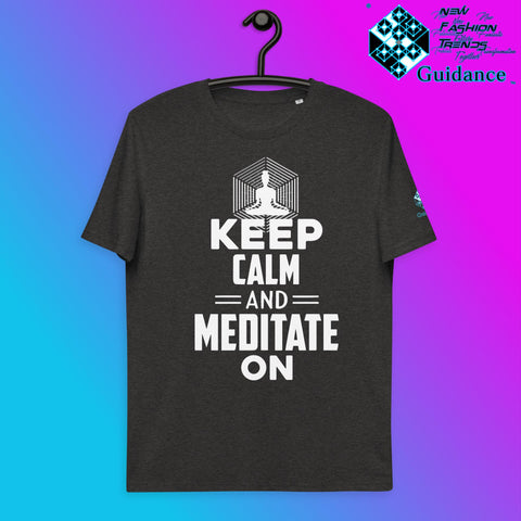 Keep Calm T-Shirt with Meditate On Design