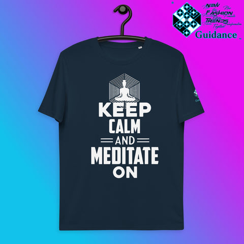 Keep Calm T-Shirt with Meditate On Design