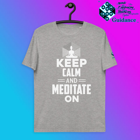 Keep Calm T-Shirt with Meditate On Design