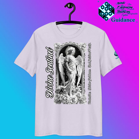 Divine Sentinel Angel T-Shirt – Sacred Love & Protection