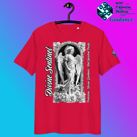 Divine Sentinel Angel T-Shirt – Sacred Love & Protection
