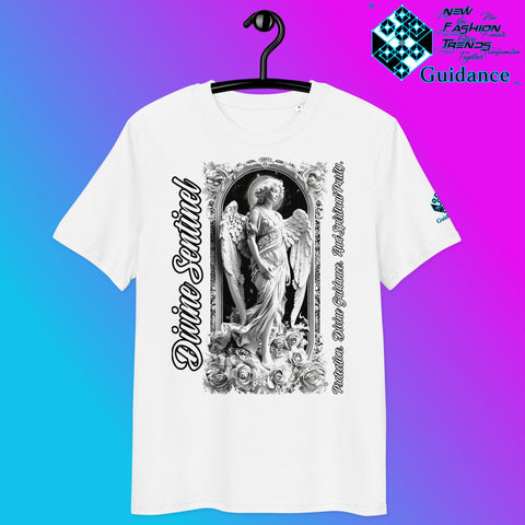 Divine Sentinel Angel T-Shirt – Sacred Love & Protection