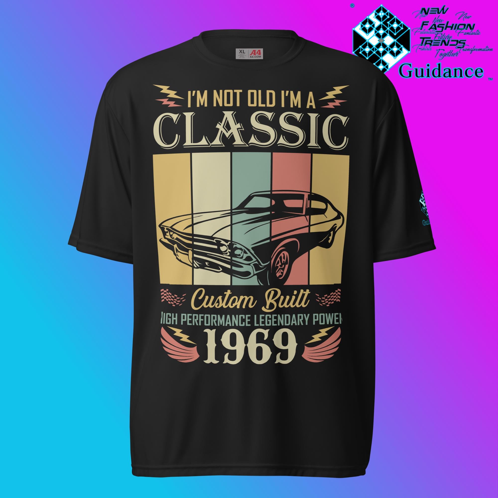Classic Car T-Shirt - 1969 Cruise Style - XGuidance