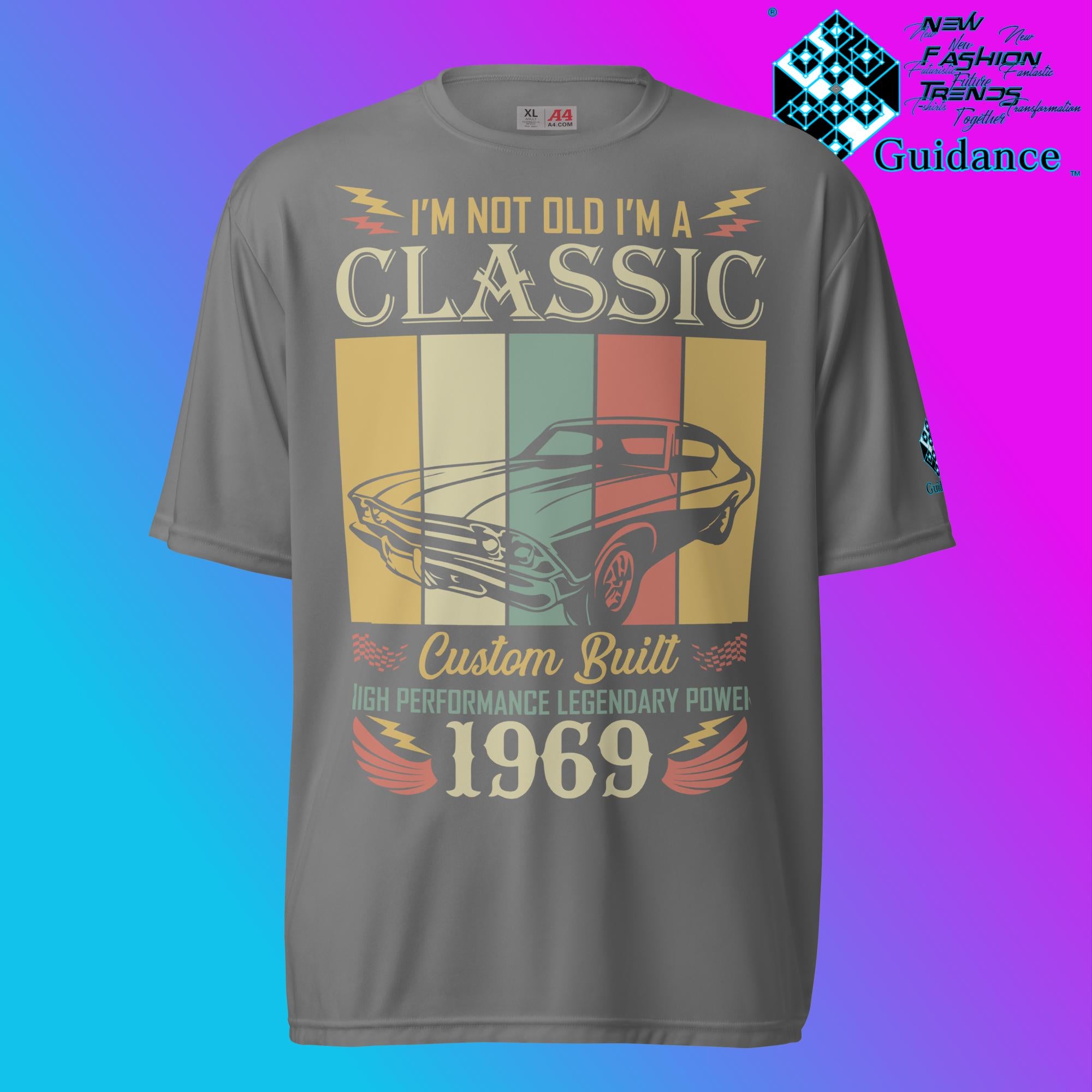 Classic Car T-Shirt - 1969 Cruise Style - XGuidance