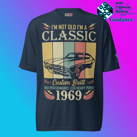 Classic Car T-Shirt - 1969 Cruise Style - XGuidance