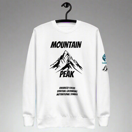 Summit of Serenity Sweatshirt with Mountain Design