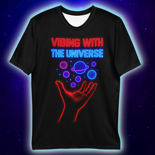 Universe in Hand T-Shirt, Neon Festival T-Shirts by XGuidance XS 2