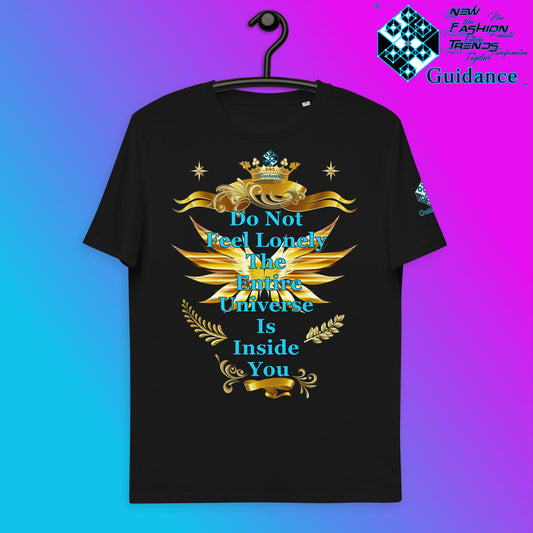 Universe Inside You T-Shirt T-Shirts by XGuidance Black 1