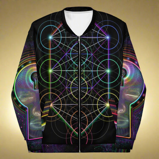 Unlocking Inner Power Jacket with Keyhole Symbol Design by XGuidance XS 1