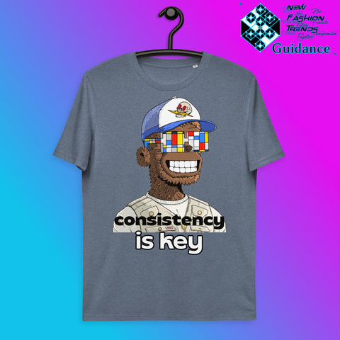 Unlocking Success T-Shirt T-Shirts by XGuidance Dark Heather Blue 11