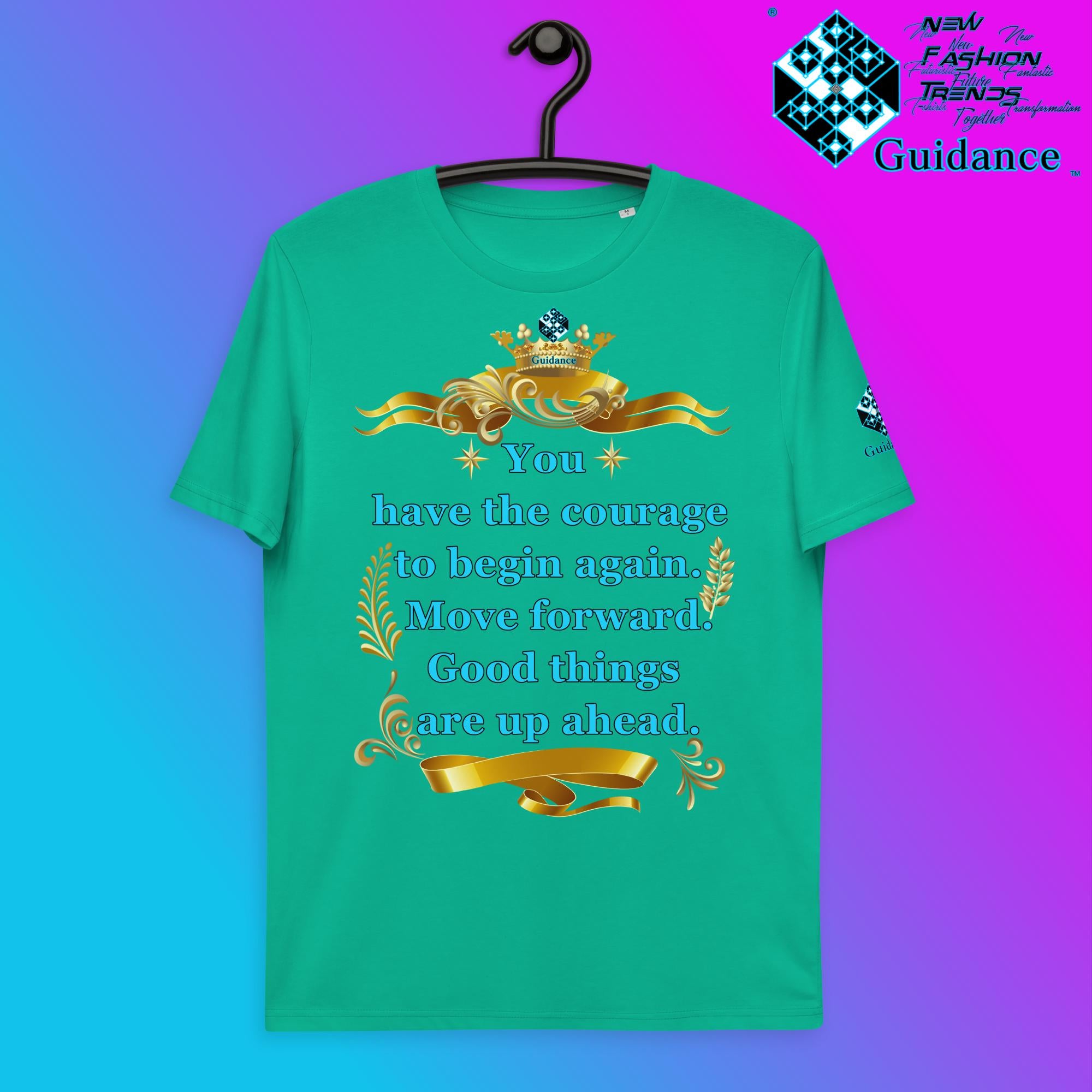 Up Ahead T-Shirt T-Shirts by XGuidance Go Green 13