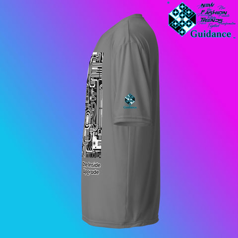 Upgrade Inside Graphic T Shirt by XGuidance Black 13