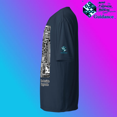 Upgrade Inside Graphic T Shirt by XGuidance Black 14