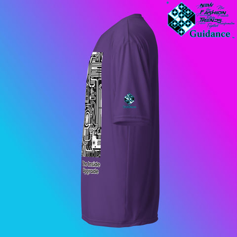 Upgrade Inside Graphic T Shirt by XGuidance Black 16