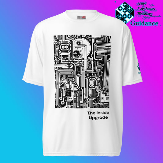Upgrade Inside Graphic T Shirt by XGuidance White 1