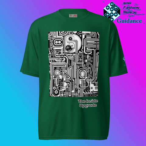 Upgrade Inside Graphic T Shirt by XGuidance Forest Green 3