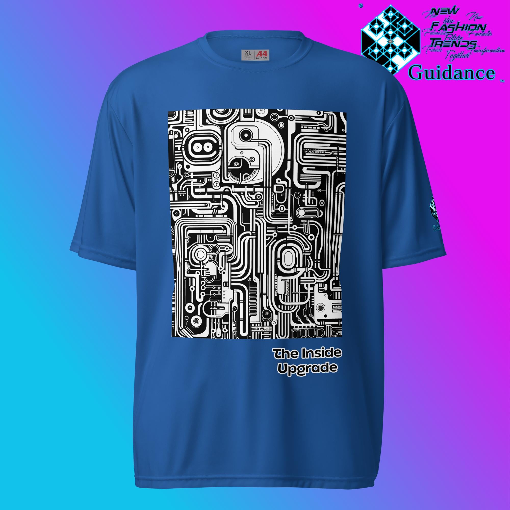 Upgrade Inside Graphic T Shirt by XGuidance Royal 8