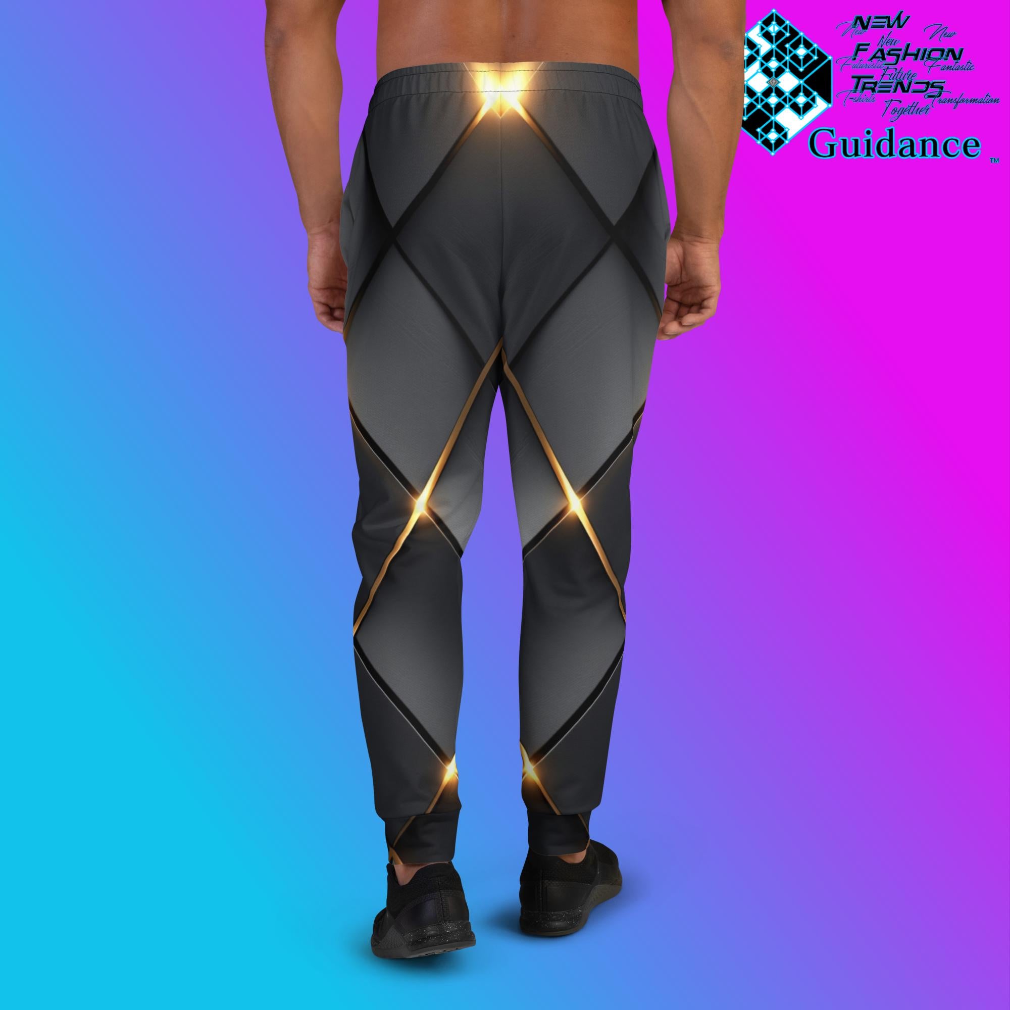 Veiled Luminescence Joggers – Ethereal Glow in Motion by XGuidance XS 2