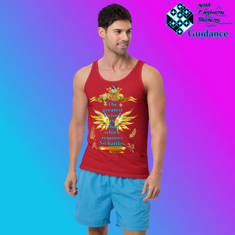 Victory - Tank Tops Tank Tops by XGuidance Red 3