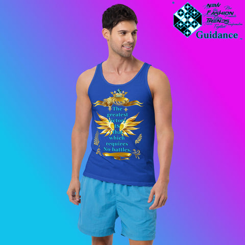 Victory - Tank Tops Tank Tops by XGuidance True Royal 4