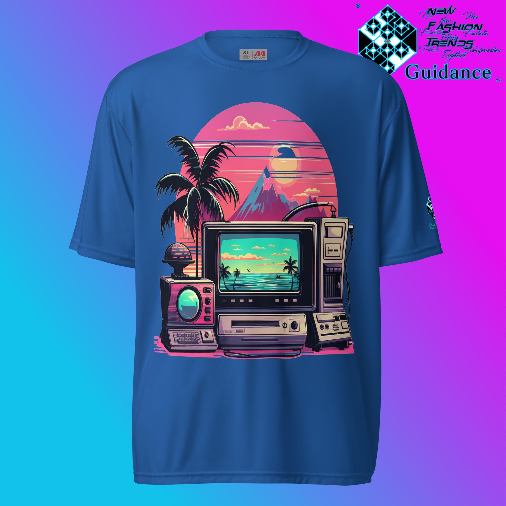 Vintage Holiday Waves T Shirt by XGuidance Royal 8