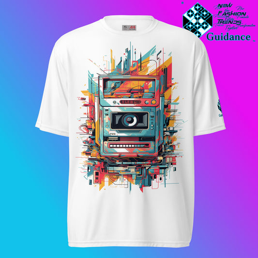 Vintage Snapshot Retro T Shirt by XGuidance White 1