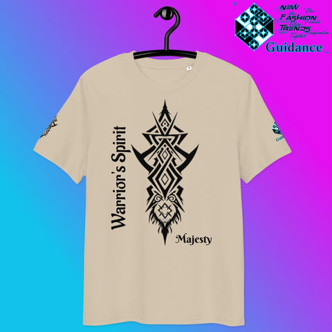 Warrior’s Spirit T-Shirt – Tribal Lion & Inner Strength by XGuidance Desert Dust 19