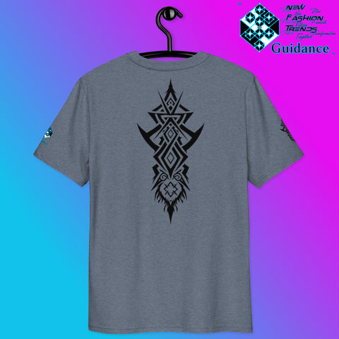 Warrior’s Spirit T-Shirt – Tribal Lion & Inner Strength by XGuidance Burgundy 28