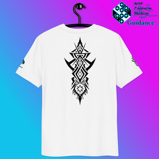 Warrior’s Spirit T-Shirt – Tribal Lion & Inner Strength by XGuidance Burgundy 2