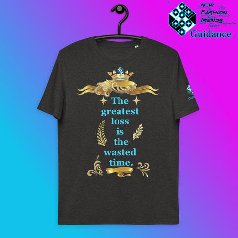 Wasted Time T-Shirt T-Shirts by XGuidance Dark Heather Grey 11