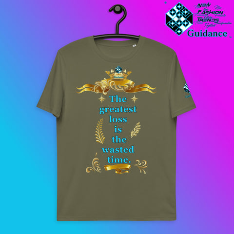 Wasted Time T-Shirt T-Shirts by XGuidance Khaki 14