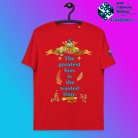 Wasted Time T-Shirt T-Shirts by XGuidance Red 5