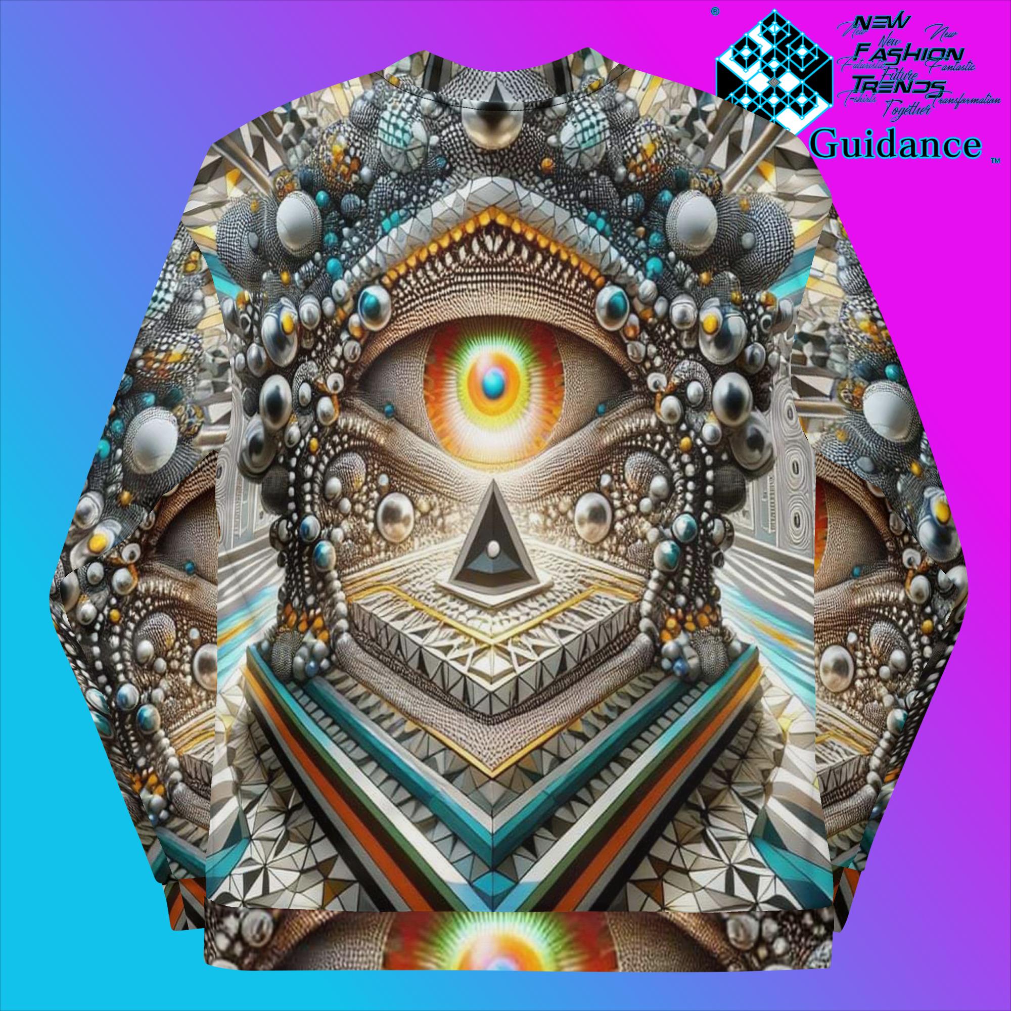 Watchful Gaze Jacket with All-Seeing Eye Design by XGuidance XS 2