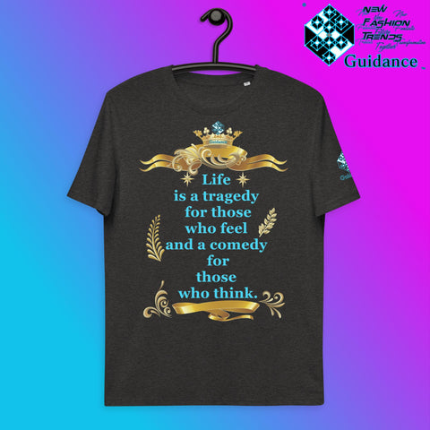 What IS Life ? T-Shirt T-Shirts by XGuidance Dark Heather Grey 11