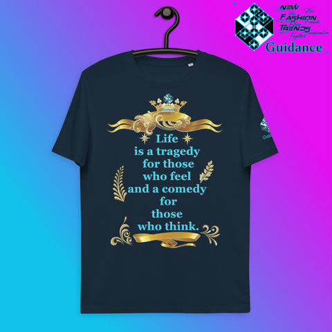 What IS Life ? T-Shirt T-Shirts by XGuidance French Navy 3