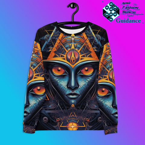 Whisper Vista Sweatshirt – Mystical Festival Streetwear by XGuidance XS 1