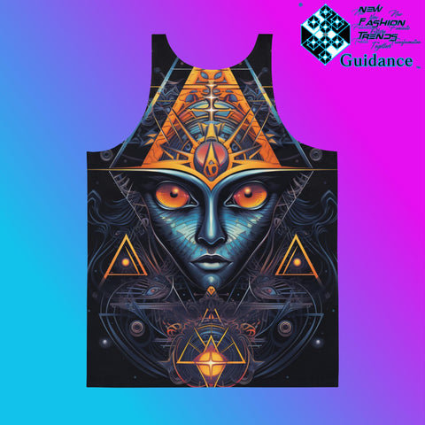 Whisper Vista Tank Top – Elegant Festival Streetwear by XGuidance XS 2